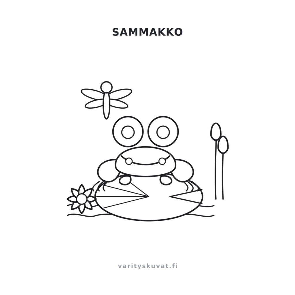 Kesän värityskuvat