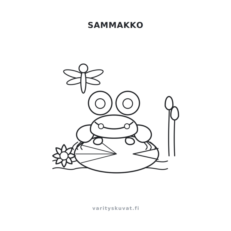 Kesän värityskuvat