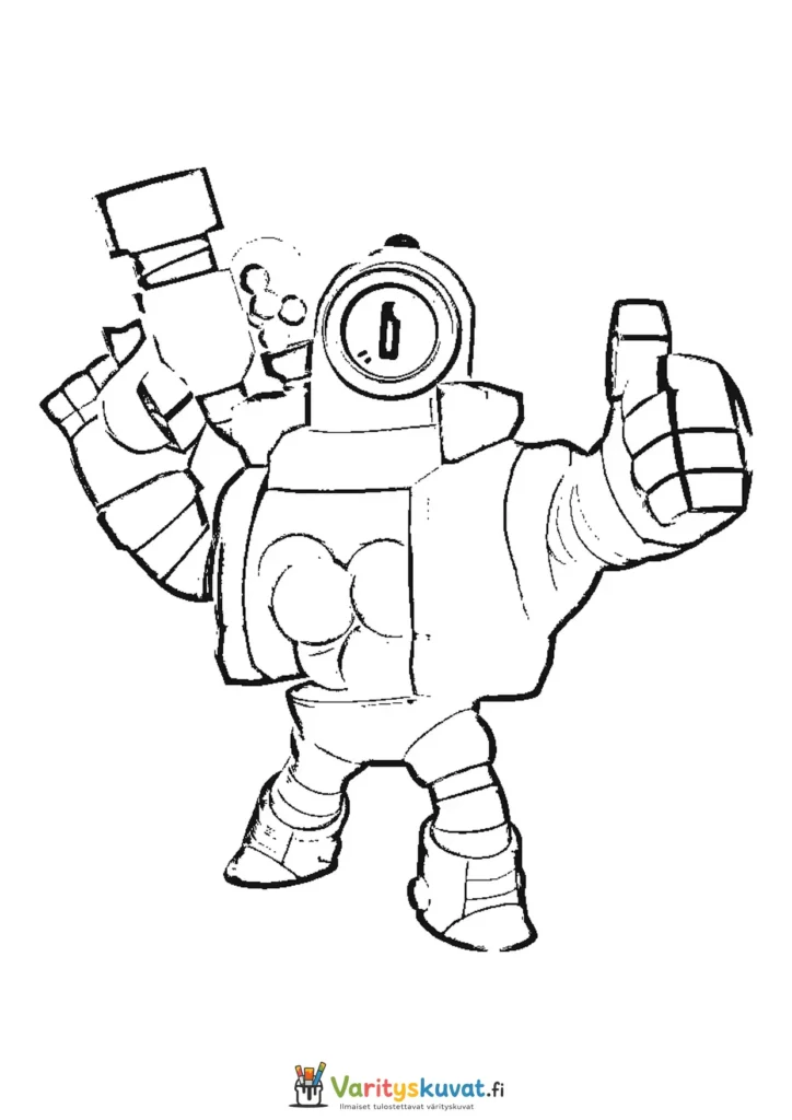 Brawl Stars Barley värityskuva