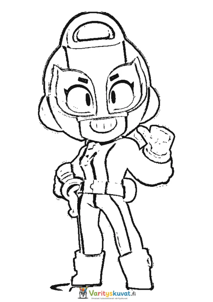 Brawl Stars Max värityskuva