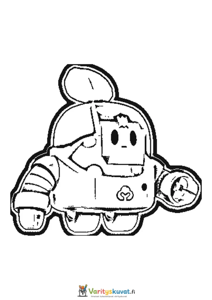 Brawl Stars Sprout värityskuva