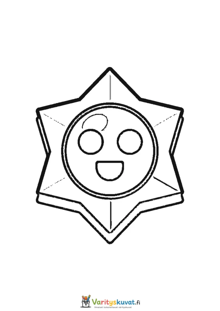 Brawl Stars Starr Drop -kuvake värityskuva