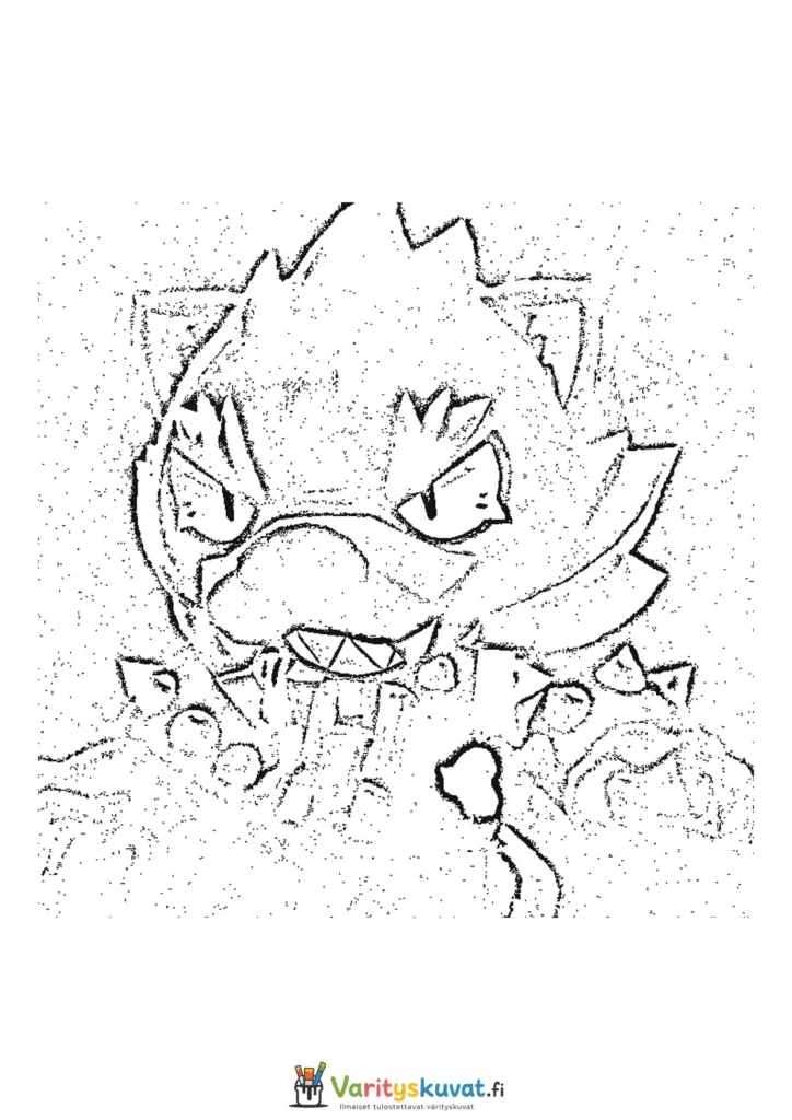 Brawl Stars Werewolf Leon värityskuva